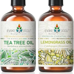EVOKE OCCU Tea Tree & Lemongrass Essential Oil, 4 Fl Oz