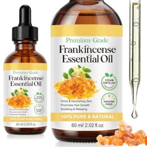Frankincense Resin Oil for Face Reduces Fine Lines & Wrinkles Soothes & Repairs Skin Anti-Aging Serum |02 fl.oz Deep Hyd